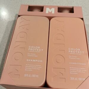 Monday Color Protect Shampoo & Conditioner Set, 30 Fluid Ounce (Pack of 2) pump